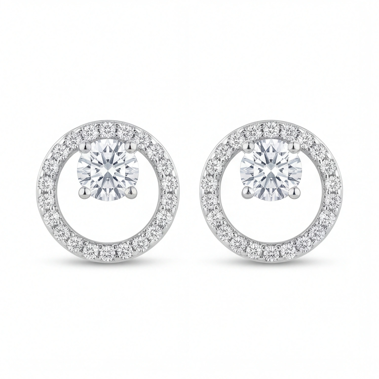 Adeline Circle Studs