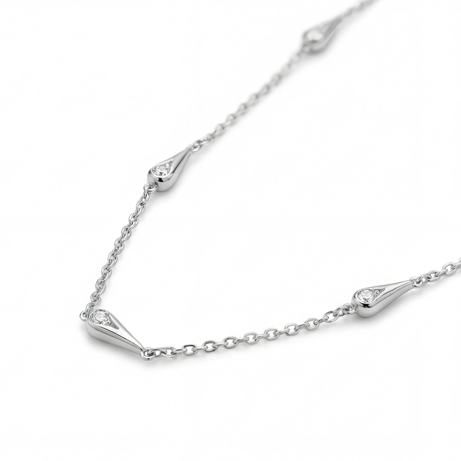 Dewdrop Trail Necklace - Image 2
