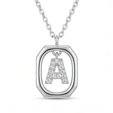 Initial Aura Necklace