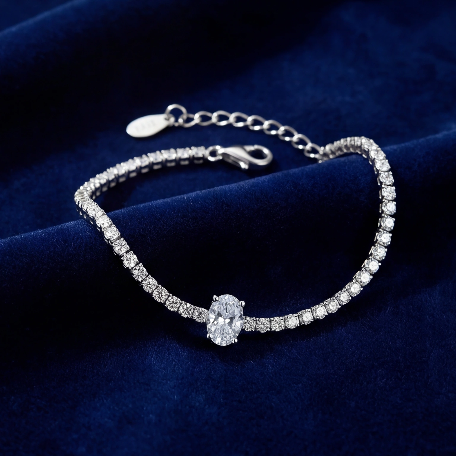 Nora Tennis Bracelet - Image 2